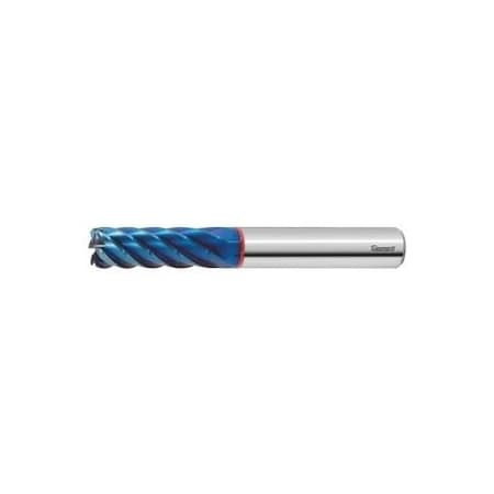 Garant Diabolo Solid Carbide Torus End Mill, for Hard Steels, TiAlN Coated, 12/0.5 mm 206442 12/0,5